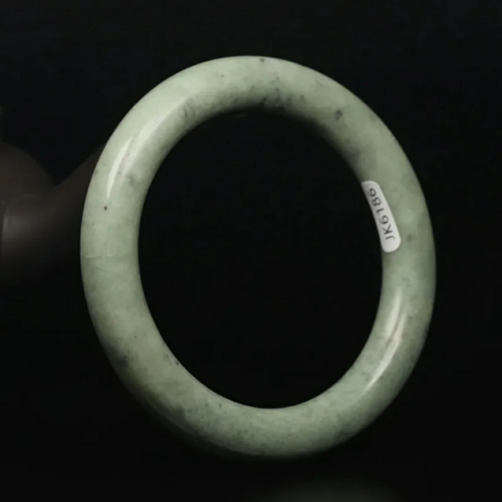Natural Green Chinese Guizhou Jade Jadeite Quartz Gemstone Bangle Bracelet JK618